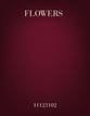 Flowers SATB choral sheet music cover